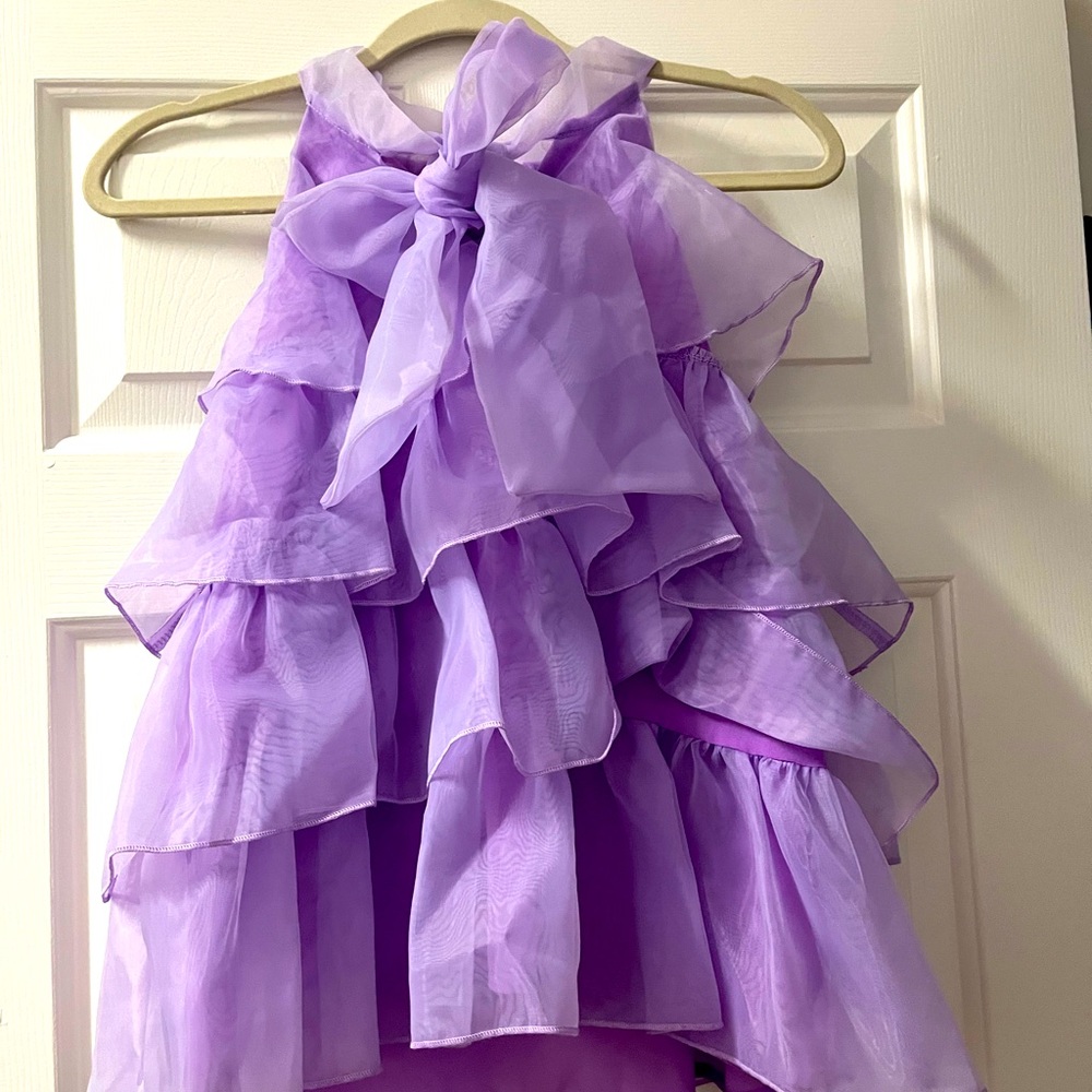Top with tie bow